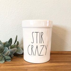 Rae Dunn STIR CRAZY Utensils Crock